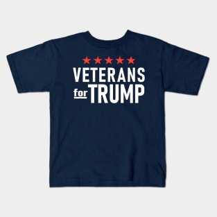 Veterans for Trump Kids T-Shirt